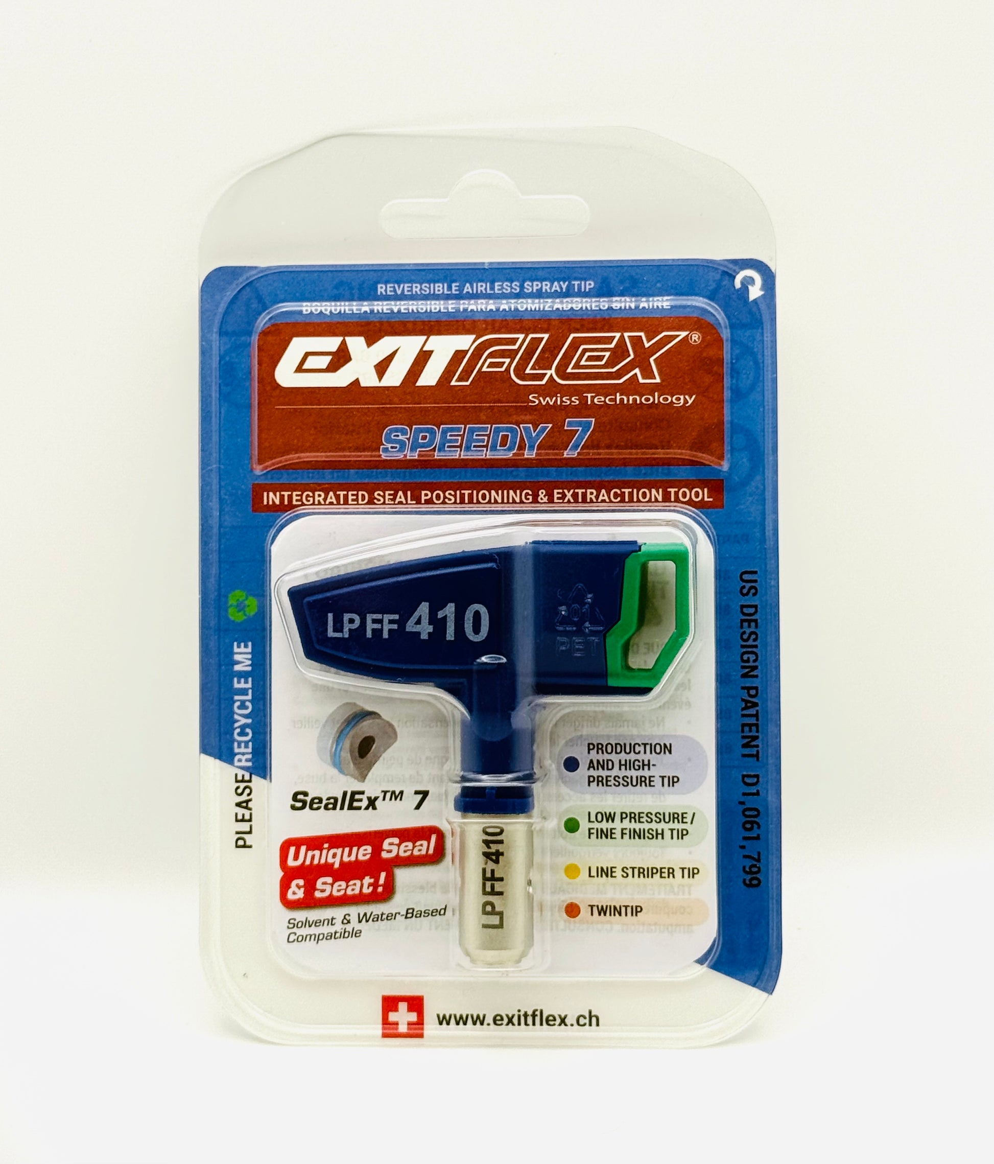 ExitFlex Speedy 7 - Green (LOW PRESSURE FINE FINISH TIP)