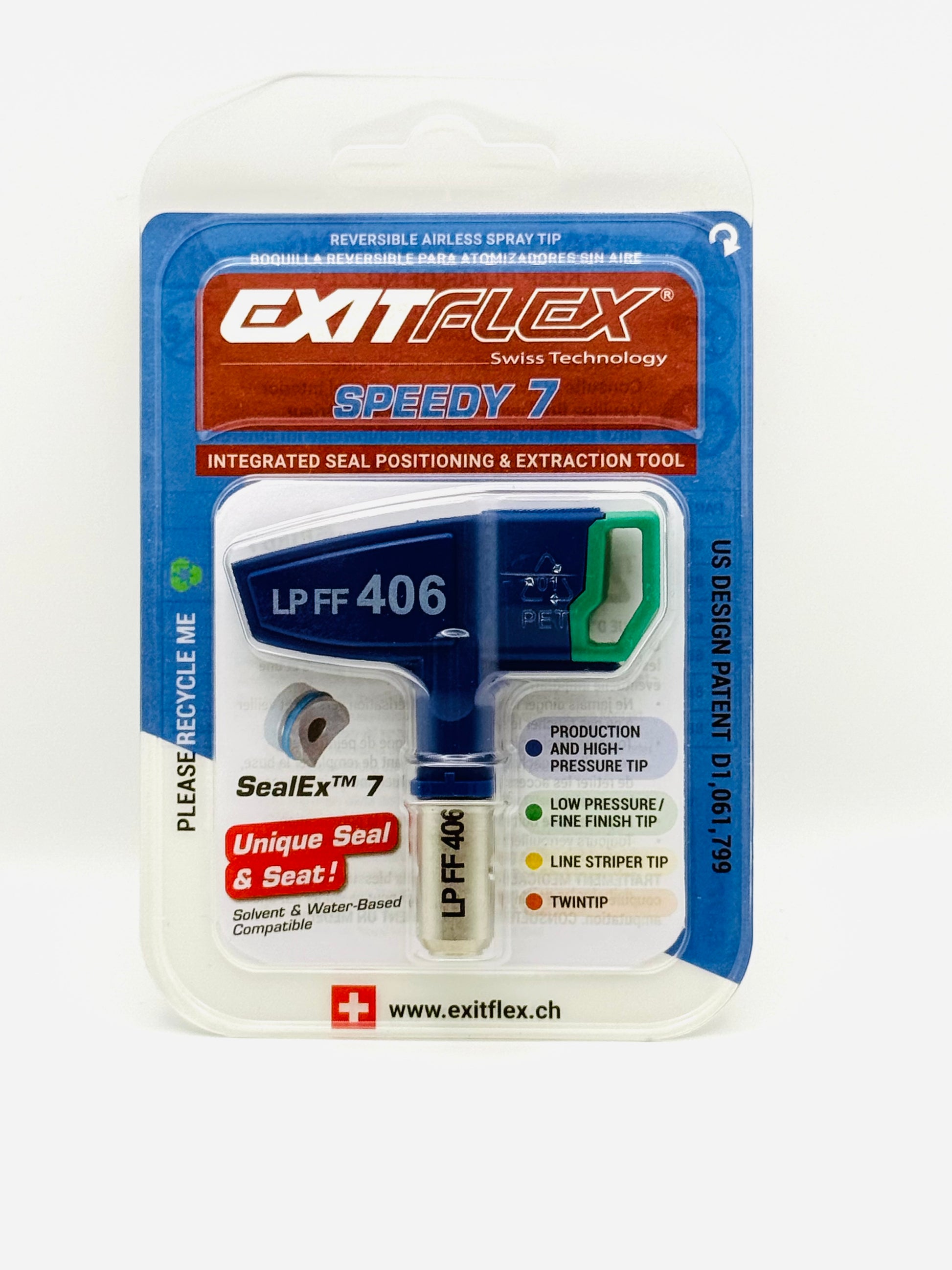 ExitFlex Speedy 7 - Green (LOW PRESSURE FINE FINISH TIP)310